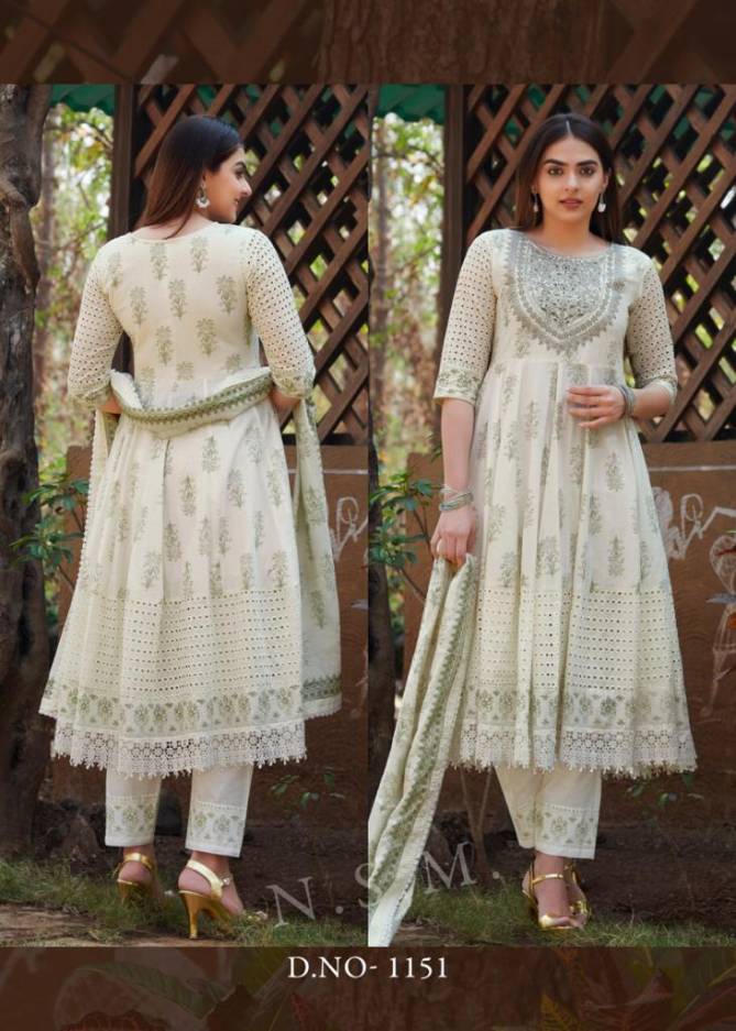 Raja Rani Cotton Designer Anarkali Readymade Suits Wholesale Price In Surat